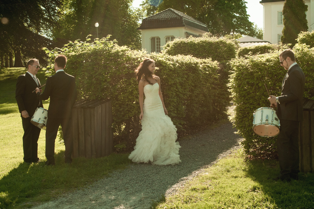 Camilla og Andrés bryllup på Baldersnäs Herrgård 1.juni 2013